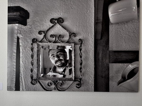 Spiegelselfie von Károly Méhes