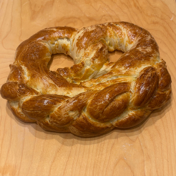 Eine Neujahrsbrezel