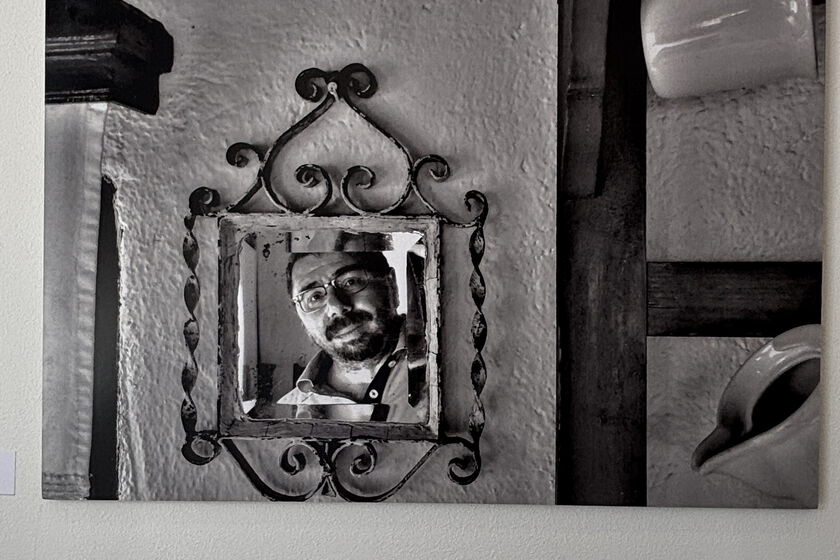 Spiegelselfie von Károly Méhes