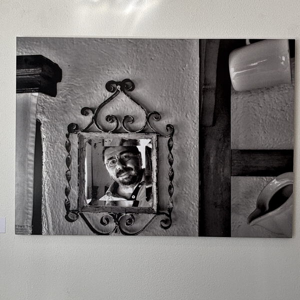 Spiegelselfie von Károly Méhes